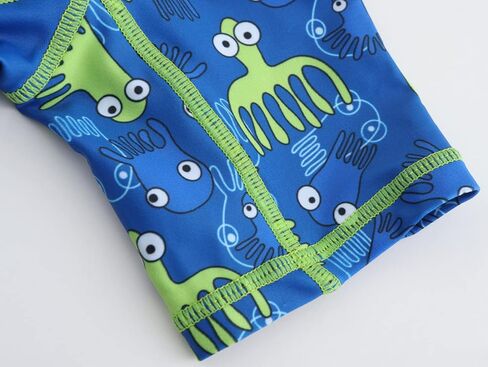 طفل رضيع قطعة واحدة ملابس السباحة Rashguard ملابس السباحة سستة ثوب السباحة الرضع Sunsuit UPF50 + الحماية من الشمس مع قبعة in Kuwait