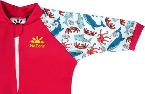 بدلة سباحة للأطفال واقية من الشمس من نوزون فيجي، سحاب مزدوج، عامل حماية من الشمس 50+ in Kuwait