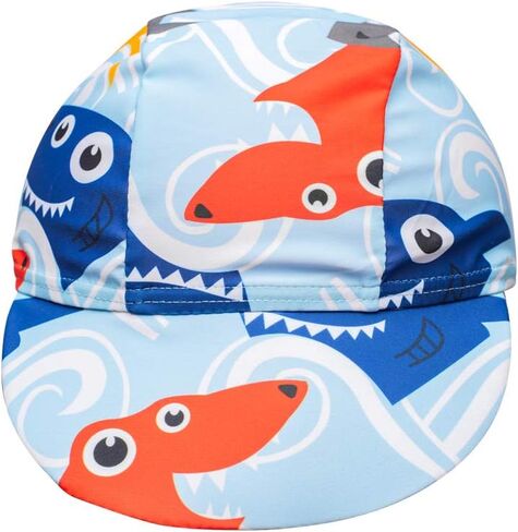 Toddler Baby Boys One Piece Swimsuit Set Rash Guard Sunsuit Sun Protection Summer Swimwear with Hat in Kuwait