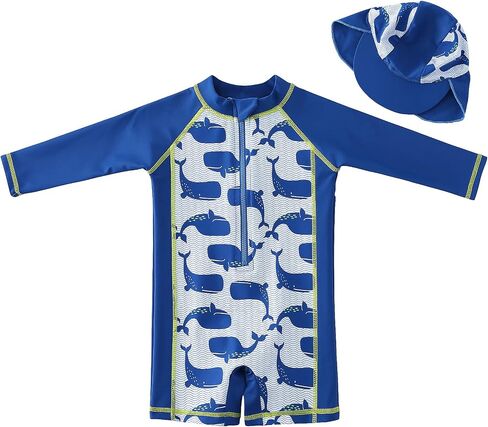 Baby Swimwear One-Piece Swimsuit UPF 50+ -Sun Protective Sunsuit in Saudi Arabia