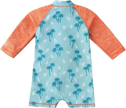 UV SKINZ UPF 50+ Baby Boy's Long Sleeve Swim Romper in Kuwait