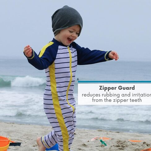 بدلة شمسية للأولاد بأكمام طويلة من SwimZip UPF 50+ (ألوان متعددة) in Saudi Arabia