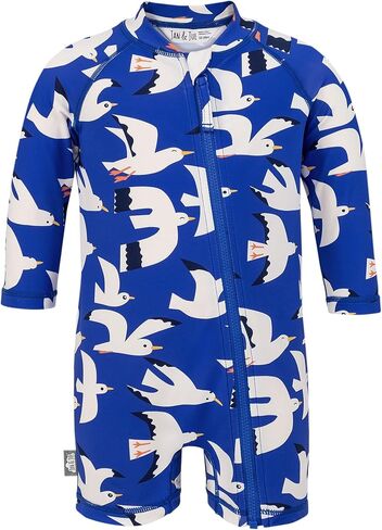 JAN & JUL Long Sleeve 1-pc UV Jumpsuit Rash Guard (Baby, Toddler) in Saudi Arabia