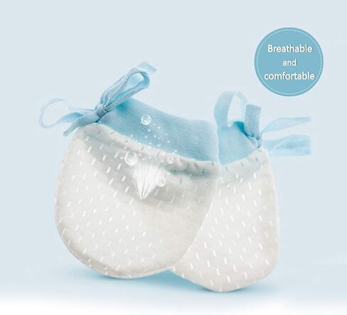 Chryvva Pack of 6 Baby Mesh Gloves Cotton No Scratch Mittens for Unisex (3Colors/6-12Months) in Saudi Arabia