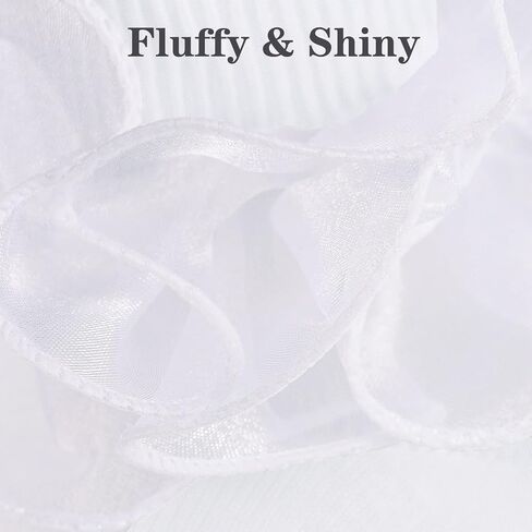 Girls Ruffle Socks Double Lace Frilly Dress Socks Kids Turn Cuff Socks for Toddler Little Girls 2/3 Pack in Kuwait