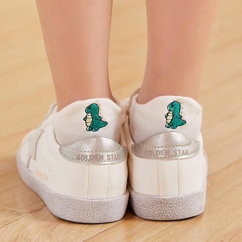 5 Pack Baby Girls Boys Mesh Thin Socks Cotton Low Cut Kids Toddler No Show Ankle Socks 1-12T Soft White/Multicolor in Saudi Arabia