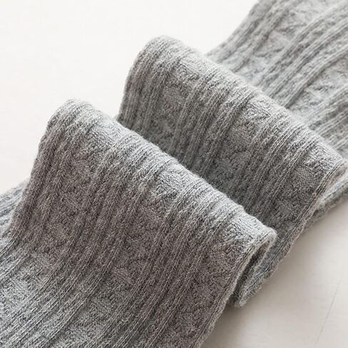 Bafeicao 3 Pack Baby Girls Tights Cable Knit Seamless Leggings with Bow Toddler Girl Cotton Pantyhose in Kuwait