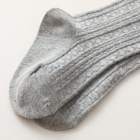 Bafeicao 3 Pack Baby Girls Tights Cable Knit Seamless Leggings with Bow Toddler Girl Cotton Pantyhose in Kuwait