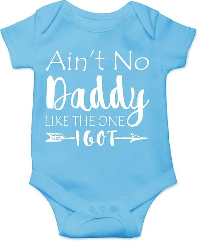 CBTwear Ain't No Daddy Like The One I Got - Gangster Parody - Cute Infant One-Piece Baby Bodysuit in Saudi Arabia