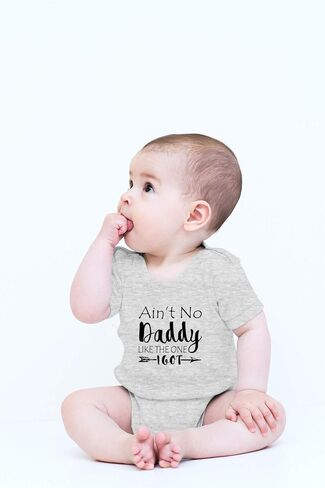 CBTwear Ain't No Daddy Like The One I Got - Gangster Parody - Cute Infant One-Piece Baby Bodysuit in Saudi Arabia
