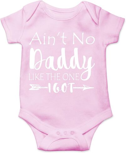 CBTwear Ain't No Daddy Like The One I Got - Gangster Parody - Cute Infant One-Piece Baby Bodysuit in Saudi Arabia