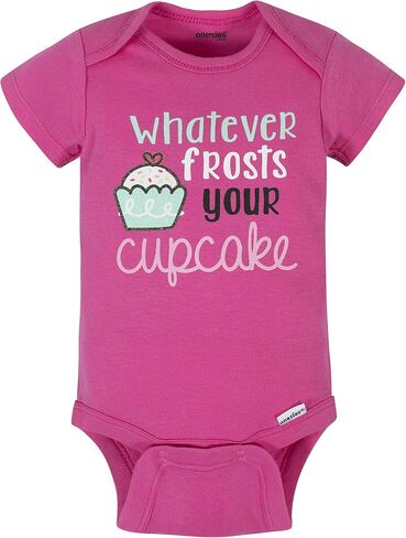 ملابس داخلية للفتيات الصغيرات من ماركة Onesies مكونة من 8 قطع بأكمام قصيرة ميكس آند ماتش in Kuwait