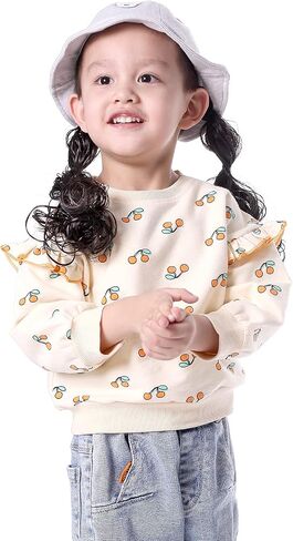BINIDUCKLING Toddler & Little Girl Crewneck Graphic Sweatshirt 18 Months - Size 6 in Kuwait
