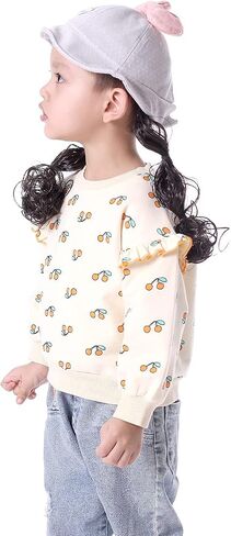 BINIDUCKLING Toddler & Little Girl Crewneck Graphic Sweatshirt 18 Months - Size 6 in Kuwait