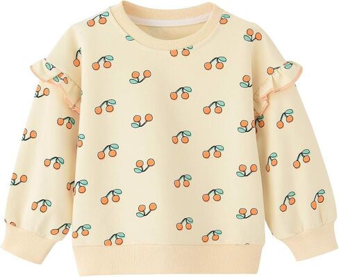 BINIDUCKLING Toddler & Little Girl Crewneck Graphic Sweatshirt 18 Months - Size 6 in Kuwait