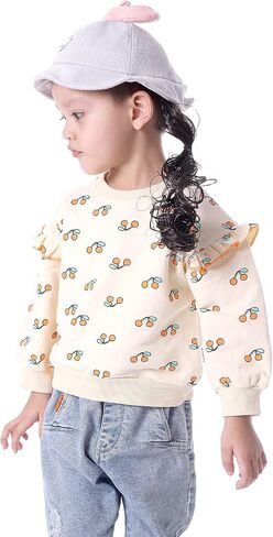BINIDUCKLING Toddler & Little Girl Crewneck Graphic Sweatshirt 18 Months - Size 6 in Kuwait