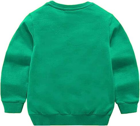 HAXICO Unisex Kids Solid Cotton Thin Pullover Sweatshirt T-Shirt Toddler Baby Crewneck Long Sleeve Tshirts Tops Blouse in Saudi Arabia