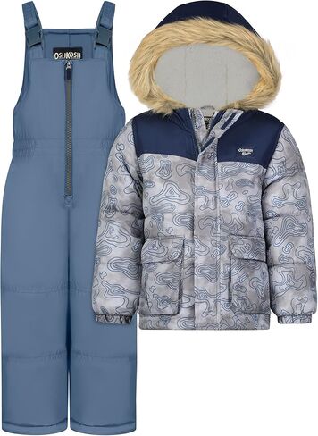 OshKosh B’gosh baby-girls Puffer Jacket - Warm, Hooded Winter Coat in Saudi Arabia