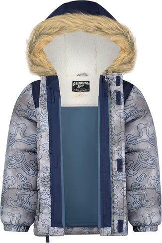 OshKosh B’gosh baby-girls Puffer Jacket - Warm, Hooded Winter Coat in Saudi Arabia