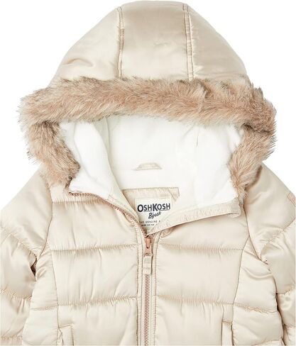 OshKosh B’gosh baby-girls Puffer Jacket - Warm, Hooded Winter Coat in Saudi Arabia