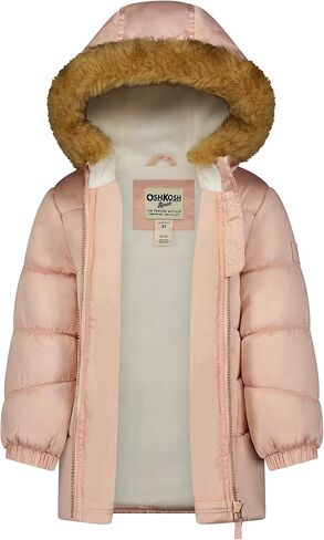 OshKosh B’gosh baby-girls Puffer Jacket - Warm, Hooded Winter Coat in Saudi Arabia