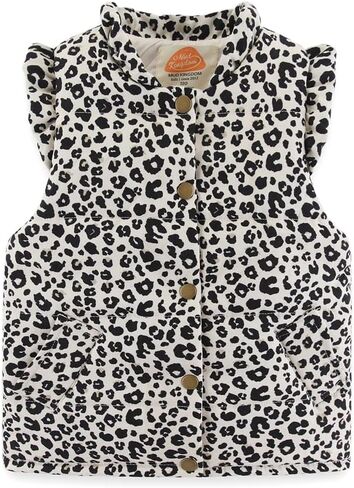Mud Kingdom Little Girls Vests Outerwear Lightweight Cute Floral in Kuwait
