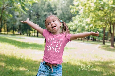 Happy Birthday T-Shirt (Girls 1 to 12) Sassy Kids Party Tee - Sweet Baby/Toddler Outfit in Kuwait