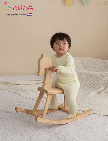 Jimonda Bamboo Baby Pajamas,Unisex Boys Girls One-Piece Footies,Long Sleeve Sleepers 2-Way Zip closure Romper in Saudi Arabia