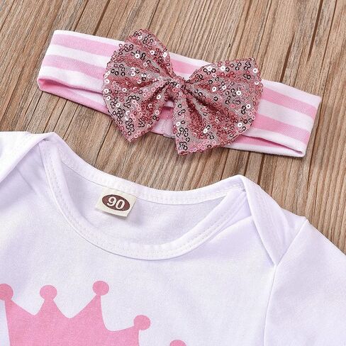 Baby Girl Clothes Stuff Newborn Infant Summer Cute Outfit 0-24 Months in Saudi Arabia