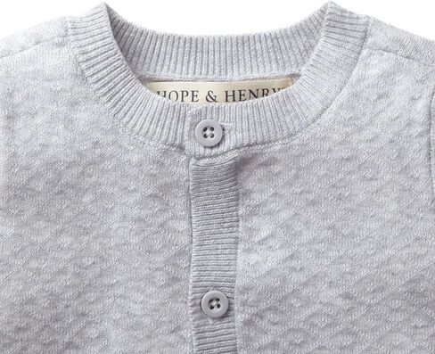Hope & Henry Layette Baby Cable Knit Sweater Romper in Saudi Arabia