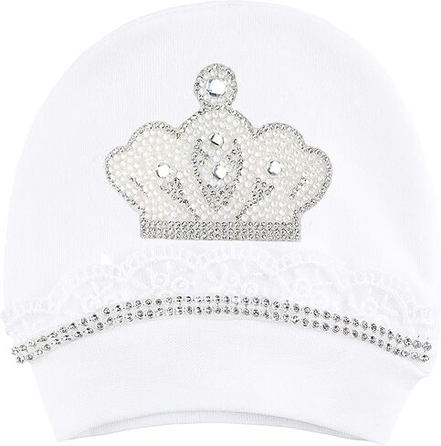 Lilax Baby Girl Jewels Crown Layette 3 Piece Gift Set in Kuwait