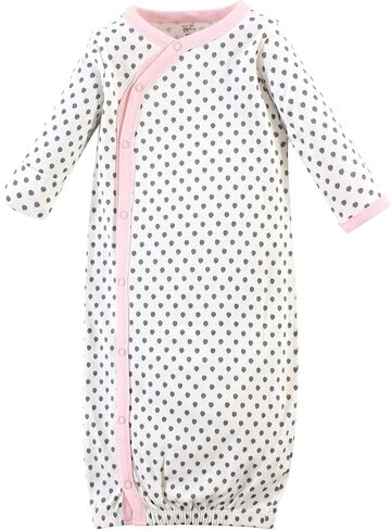 Touched by Nature Unisex Baby Organic Cotton Kimono Gowns in Saudi Arabia