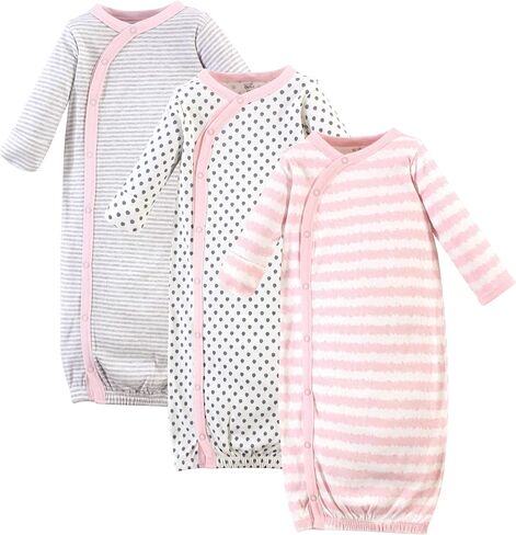 Touched by Nature Unisex Baby Organic Cotton Kimono Gowns in Saudi Arabia
