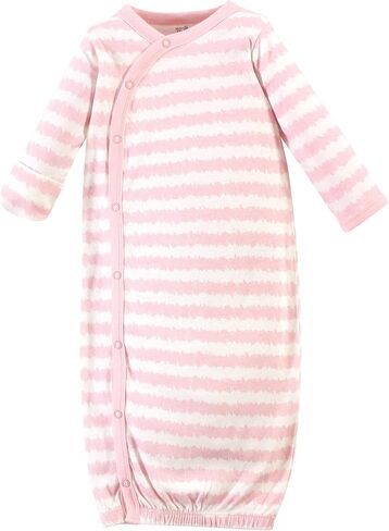 Touched by Nature Unisex Baby Organic Cotton Kimono Gowns in Saudi Arabia