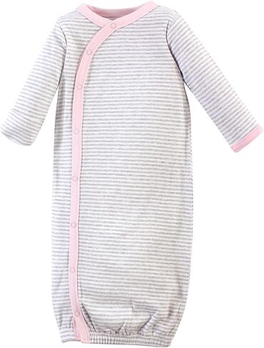 Touched by Nature Unisex Baby Organic Cotton Kimono Gowns in Saudi Arabia