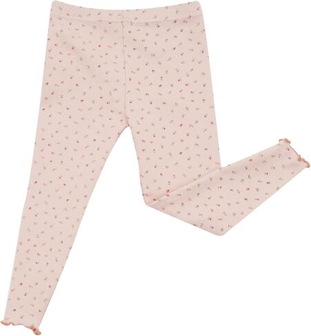 AVAUMA Baby Boy Girl Pajama Set 6M-7T Kids Cute Toddler Snug fit Flower Pattern Design Pjs Cotton Sleepwear Ruffled Shirring in Saudi Arabia
