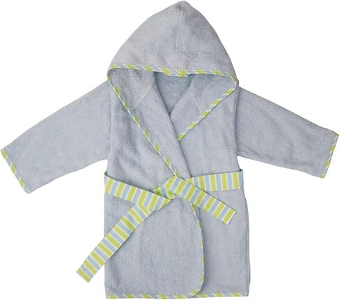 NATUZ Kids Bathrobe Hooded Cover up Cotton Towel Soft Pajama Baby Toddler Gown Bath Robe Boy Children Girl Sleepwear Homewear in Saudi Arabia