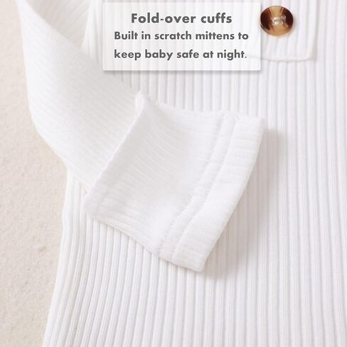NZRVAWS Baby Gown Newborn Cotton Nightgown Long Sleeve Stripe Baby Sleeping Bags Baby Boy Girl Coming Home Outfits Set in Saudi Arabia