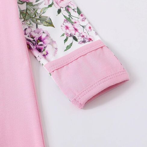 NZRVAWS Baby Gown Newborn Cotton Nightgown Long Sleeve Stripe Baby Sleeping Bags Baby Boy Girl Coming Home Outfits Set in Saudi Arabia