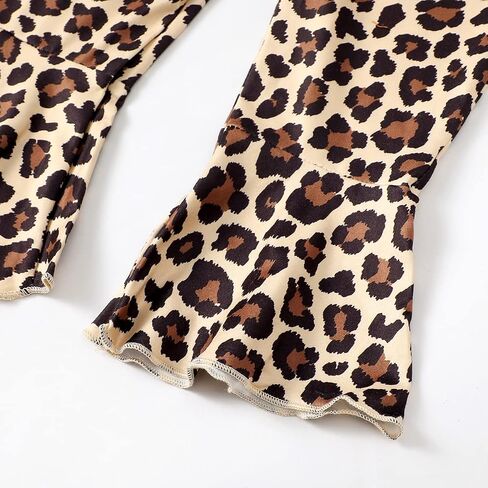 Baby Girl 2nd Birthday Outfit Girl 2 Year Old Birthday Outfit Toddler Leopard Clothes in Saudi Arabia