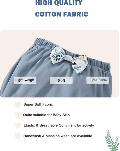 Toddler Girl Clothes Baby Girl Outfits Summer Sleeveless Tops Shorts Set 3PCS Girl Clothes 12 Months-4T in Saudi Arabia