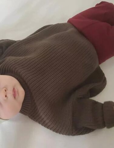 Toddler Girls Sweaters Baby Knit Sweater Warm Cardigans Sweatshirts for Boys and Girls in Saudi Arabia