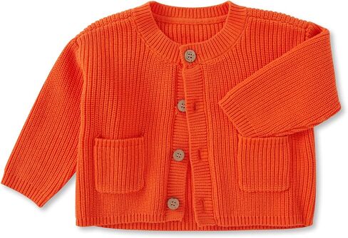 pureborn Baby Toddler Girls Boys Sweaters Warm Jacket - Cotton Knit Cardigan Button Closure Coat Outwear in Saudi Arabia