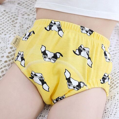 Toddler Potty Training Pants 4 Pack,Cotton Training Underwear Size 2T,3T,4T,Waterproof Underwear for Kids in Kuwait