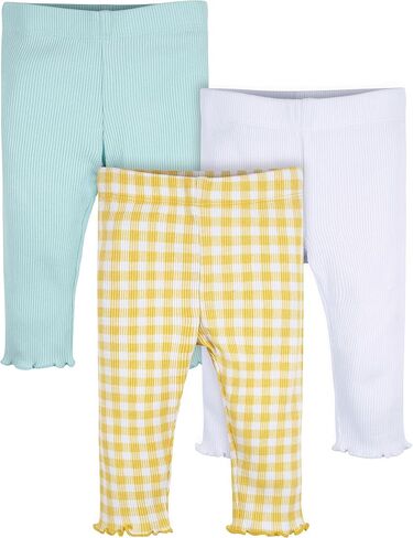 Gerber Baby Girls' 3-Pack Pull-on Knit Leggings in Saudi Arabia