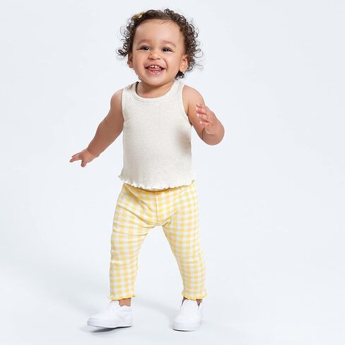 Gerber Baby Girls' 3-Pack Pull-on Knit Leggings in Saudi Arabia
