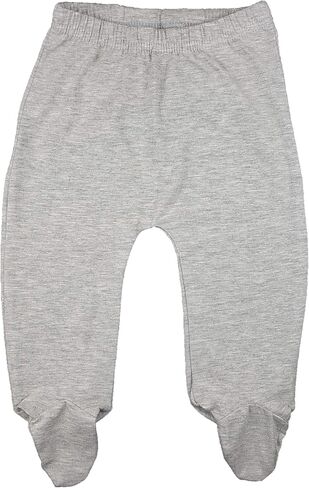123 Bear Baby Soft Cotton Spandex Pants with Feet in Kuwait