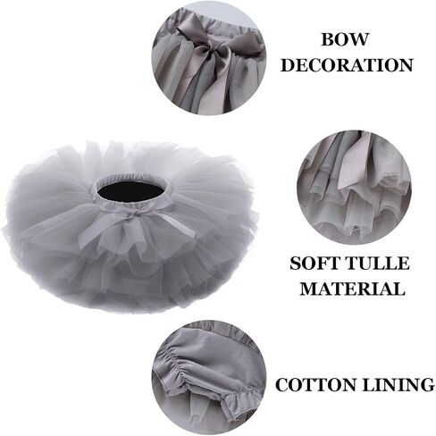 Baby Girls Tutu Skirt, Infant Tulle Tutus, Newborn Soft Skirts for Toddlers in Saudi Arabia