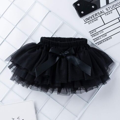 Anbaby Baby Girls Soft Tutu Skirt Toddler Ruffled Pants Diaper Cover in Saudi Arabia