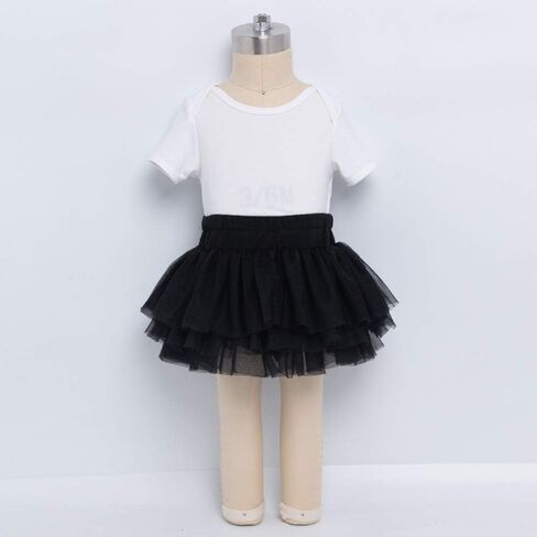 Anbaby Baby Girls Soft Tutu Skirt Toddler Ruffled Pants Diaper Cover in Saudi Arabia